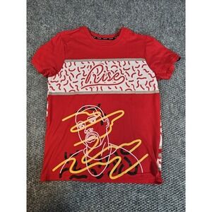 Rise‎ As 1ne T-Shirt Men's M Medium Red Graphic Short Sleeve Kayne West